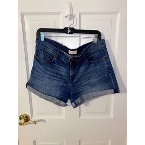 LOFT denim shorts